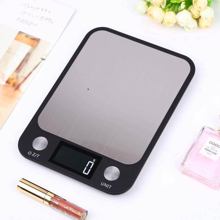 Cân nhà bếp tôi đa 10kg - Tặng 03 móc treo đồ nhà bếp màu ngẫu nhiên