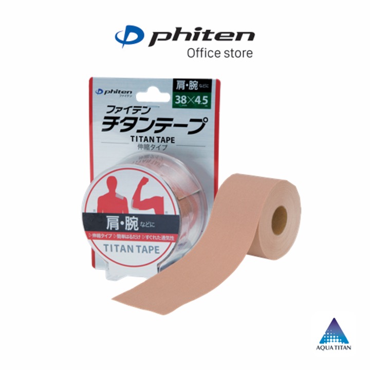 Băng dán cơ giảm đau Phiten Titan Tape Roll cuộn 4.5x5m