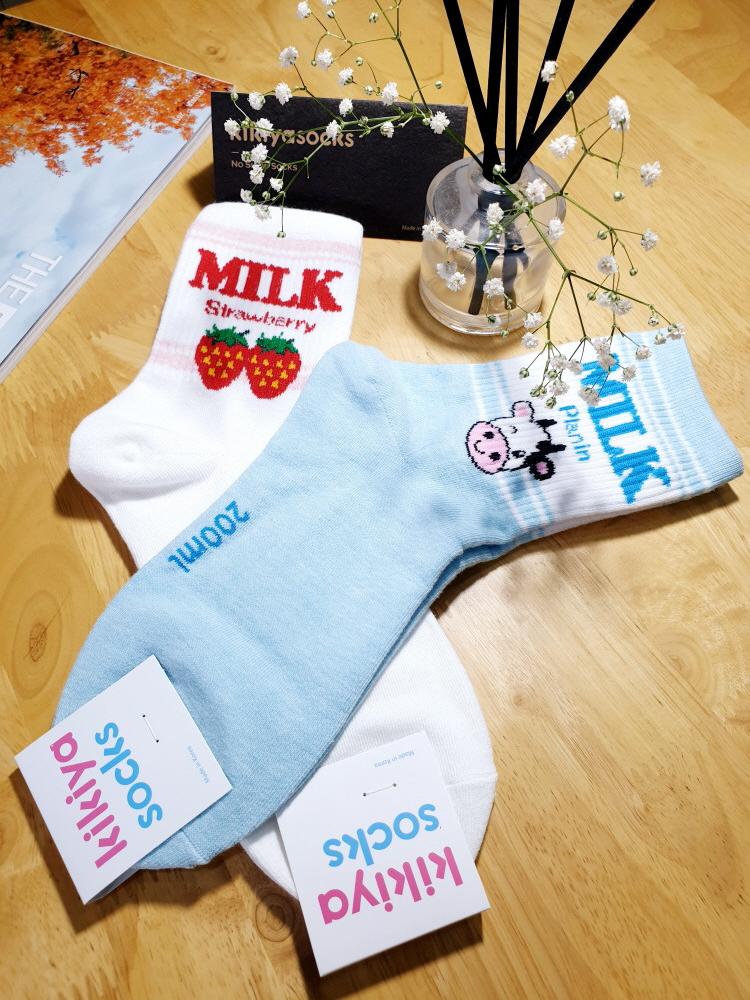 Combo Tất Vớ Nữ Hàn Quốc Cao Cấp, Thương Hiệu KikiYa Socks, Đẹp, Cá Tính, Dễ Thương