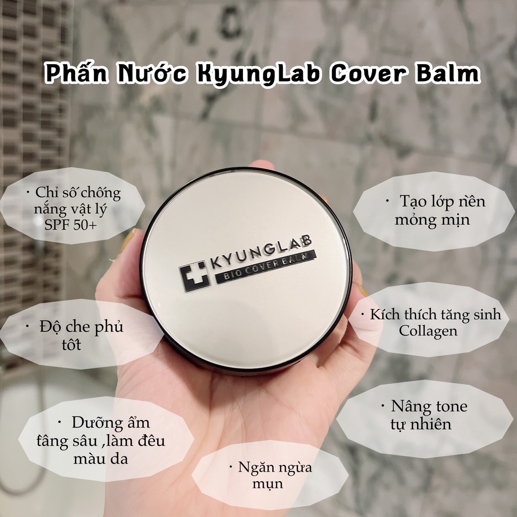 Phấn nước trang điểm Kyung Lab Bio Cover Balm 15g
