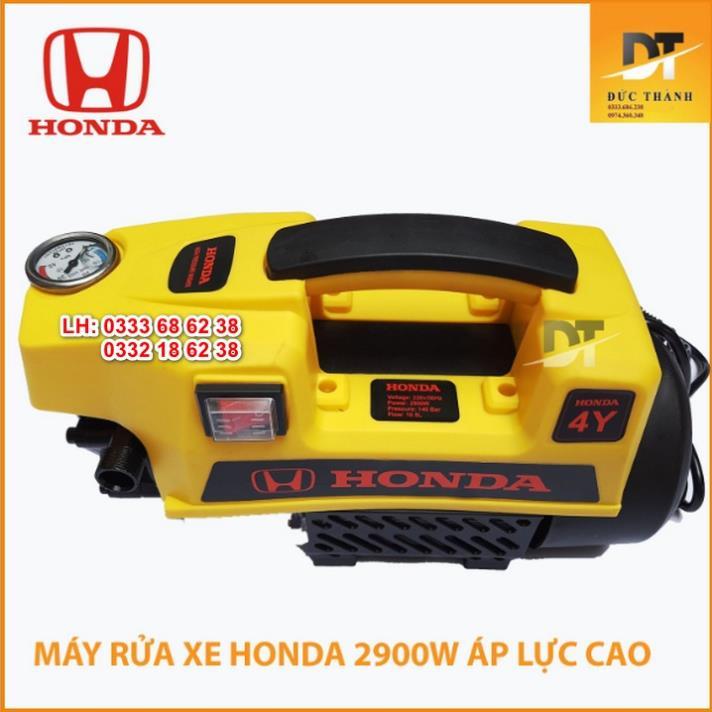 Máy rửa xe mini HONDA vàng áp lực 2900W - 3500W