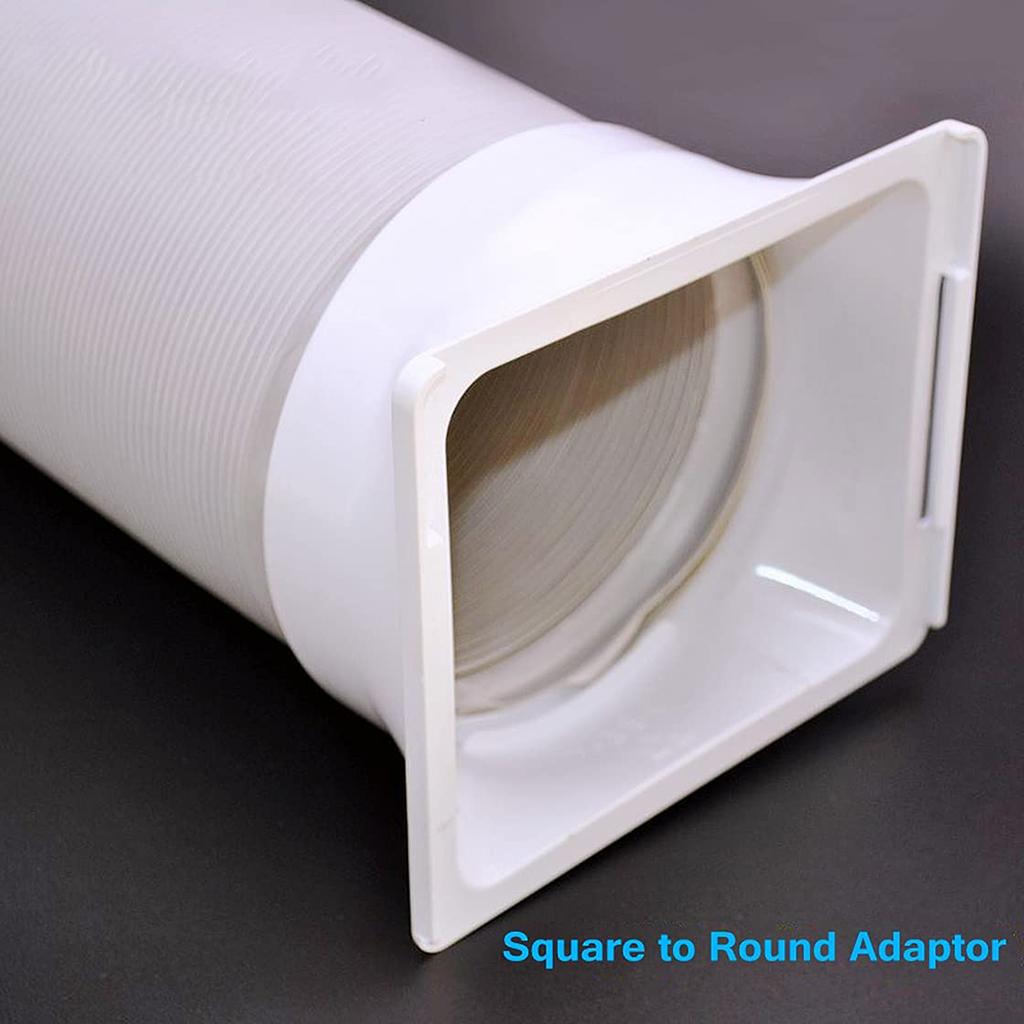 5.9 inch/6 inch Portable Air Conditioner Exhaust Hose Coupler, Adapter Tube Connector, for Mobile air Conditioning