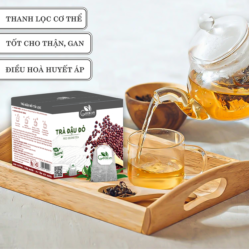 Trà đậu đỏ túi lọc Goce