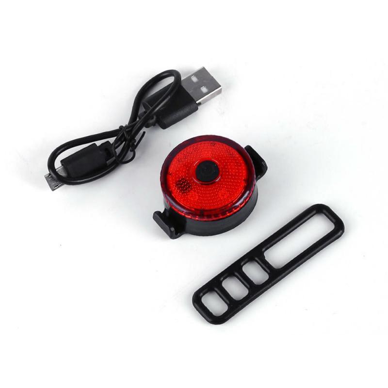 Đèn Led Gắn Đuôi Xe Đạp Nhiều Chế Độ Kèm Sạc USB Chống Thấm Nước Tiện Dụng