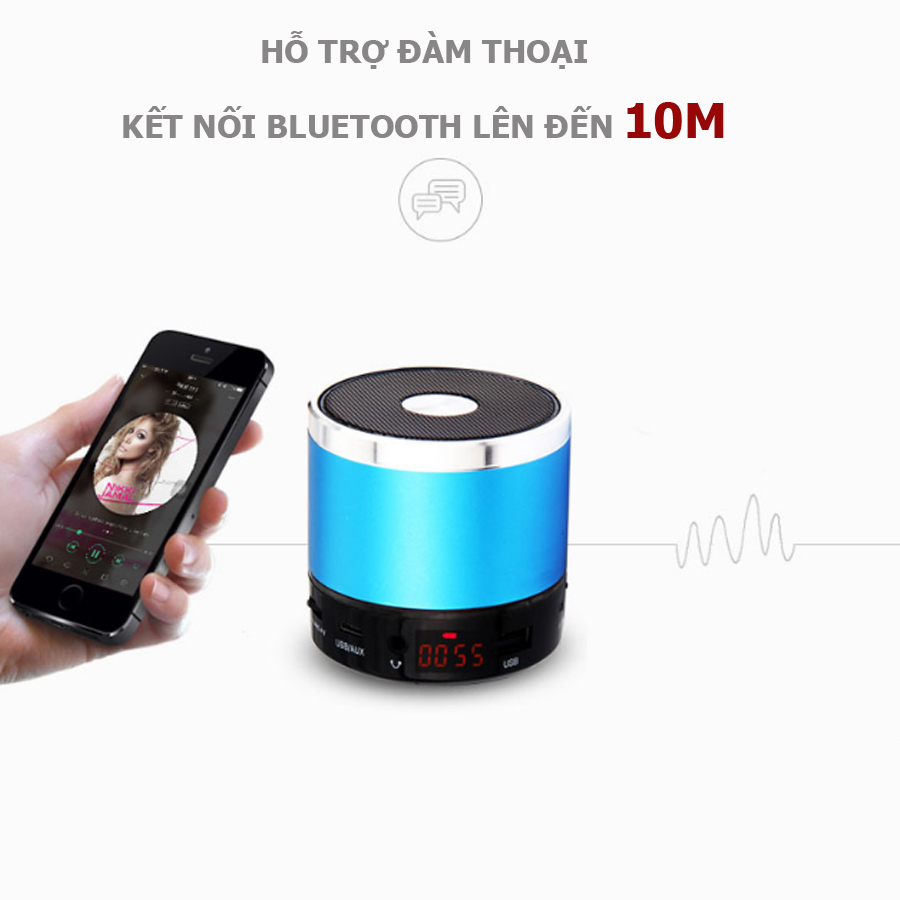 Loa Siêu Trầm F20 Hỗ Trợ Bluetooth, USB, Thẻ Nhớ, Nghe Đài FM (Màu giao ngẫu nhiên)