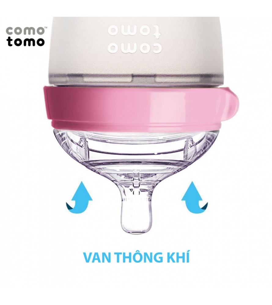 Bộ 2 Núm Ti Comotomo Hàn Quốc 2 tia (3-6m)