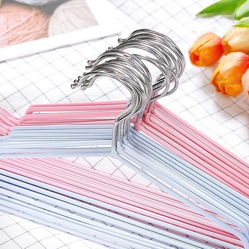 Lốc 10 Móc Treo Quần Áo Đa Năng Phù Hợp Cho Các Loại Quần Áo : Áo Đầm , Áo Kiểu, Áo Mỏng , Quần Áo Người Lớn , Trẻ Em - Chính Hãng Giao màu ngẫu nhiên