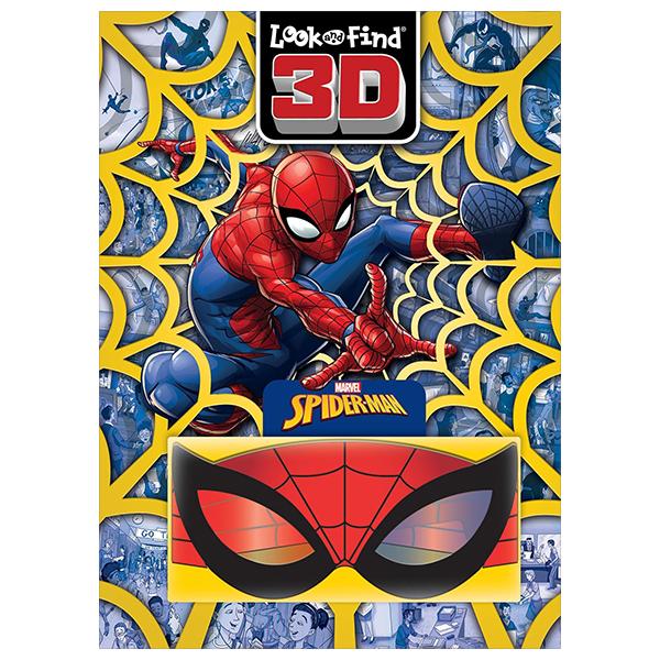 Sách ngoại văn: 3D Look And Find - Spiderman