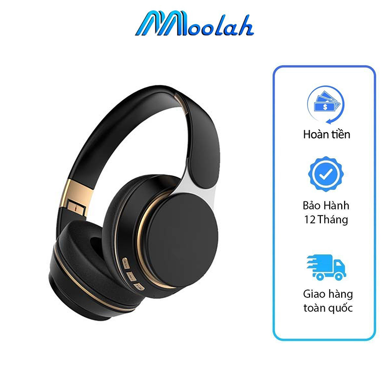 Tai Nghe Chụp Tai Smart Headphone T7 Tai Nghe Bluetooth Chụp Tai Có Mic Chơi Game Lắp Được Thẻ Nhớ Tương Thích Với Máy Tính Điện Thoại Có Thẻ Nhớ Pin Trâu Âm Bass Cực Chất - ML024