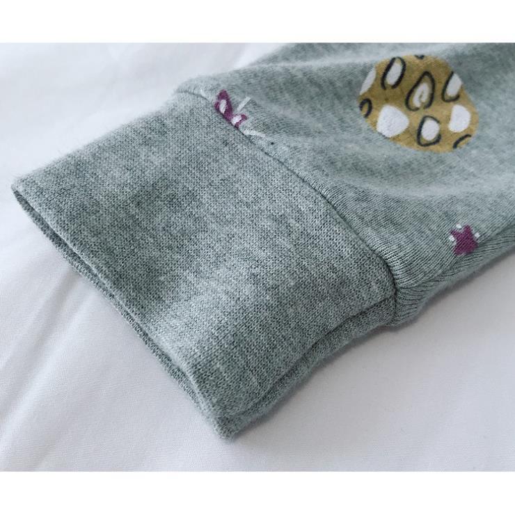 Bộ Dài Tay Thu Đông MinkyMom Hoạ Tiết Cho Bé Hàng Quảng Châu
