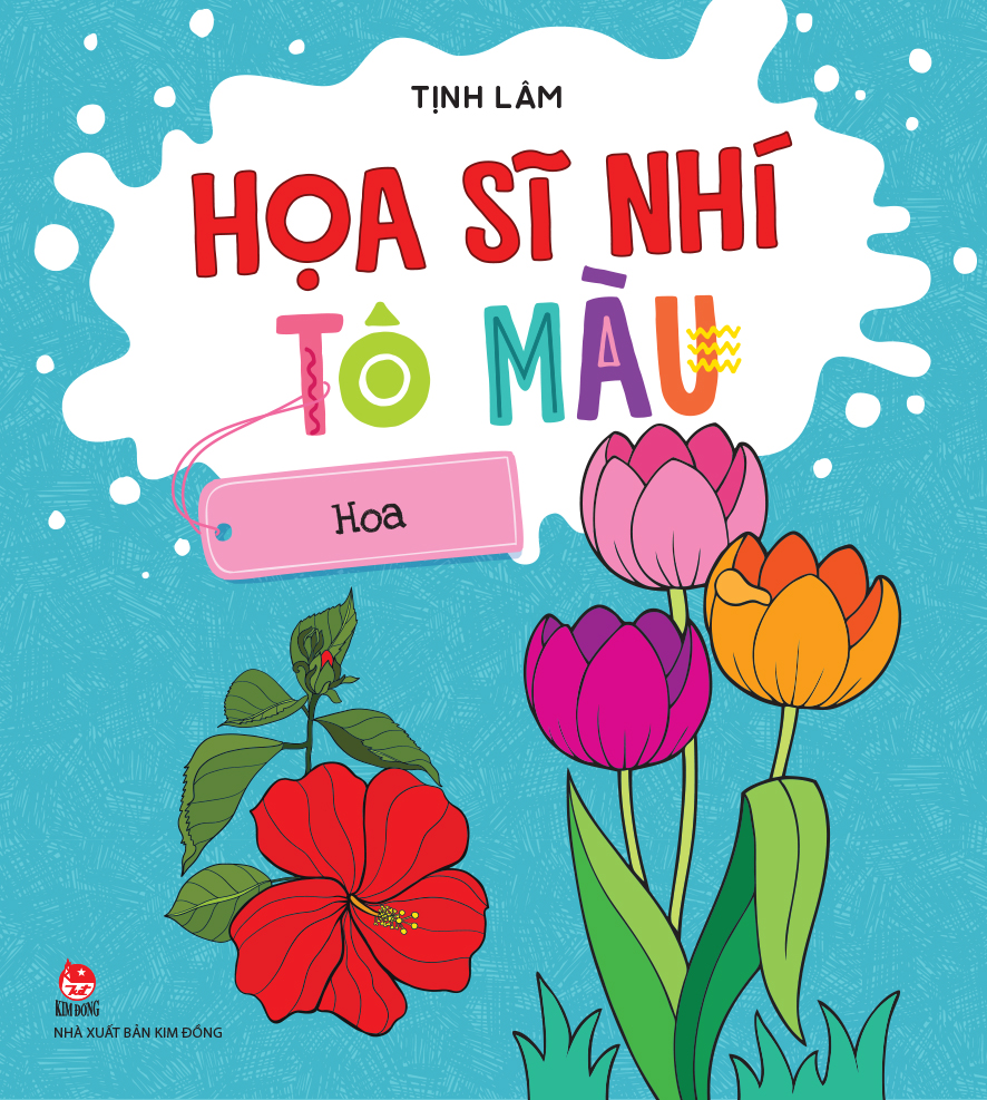 Họa Sĩ Nhí Tô Màu: Hoa