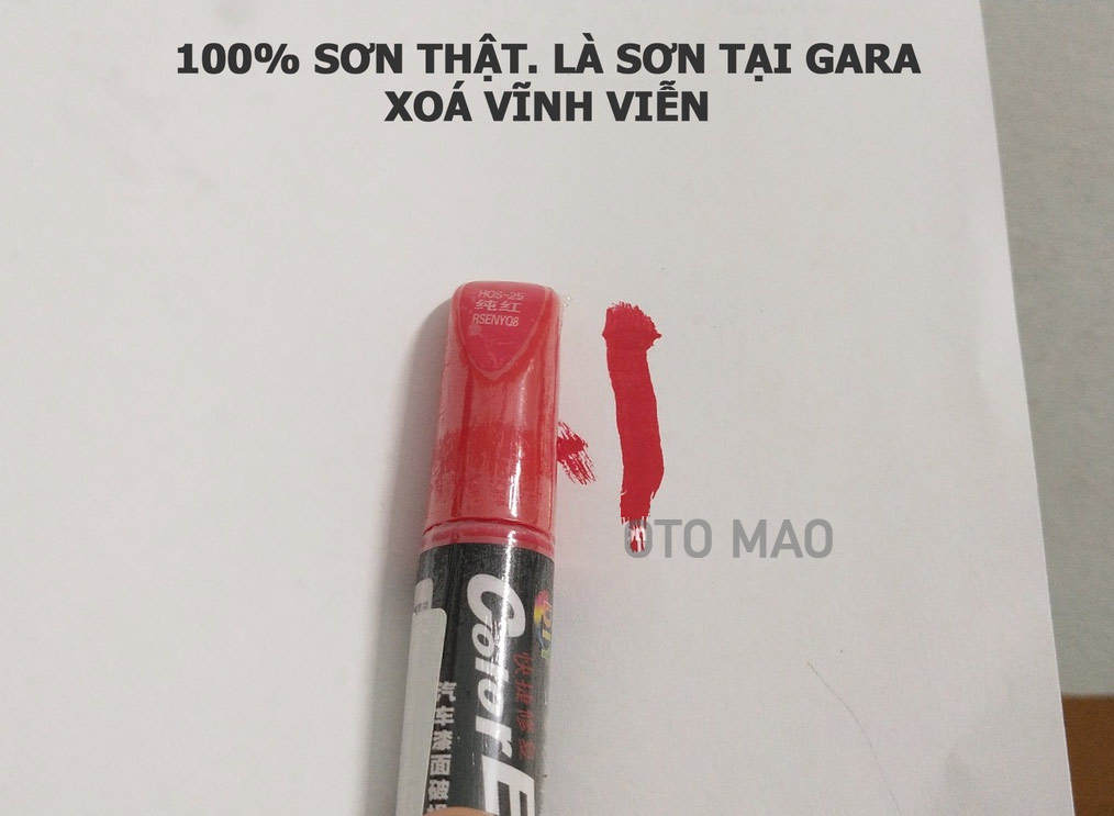 BÚT XOÁ VẾT XƯỚC Ô TÔ, 100% sơn thật, Xoá vĩnh viễn, sẵn kho, xử lý vết trầy xước ô tô HIỆU QUẢ