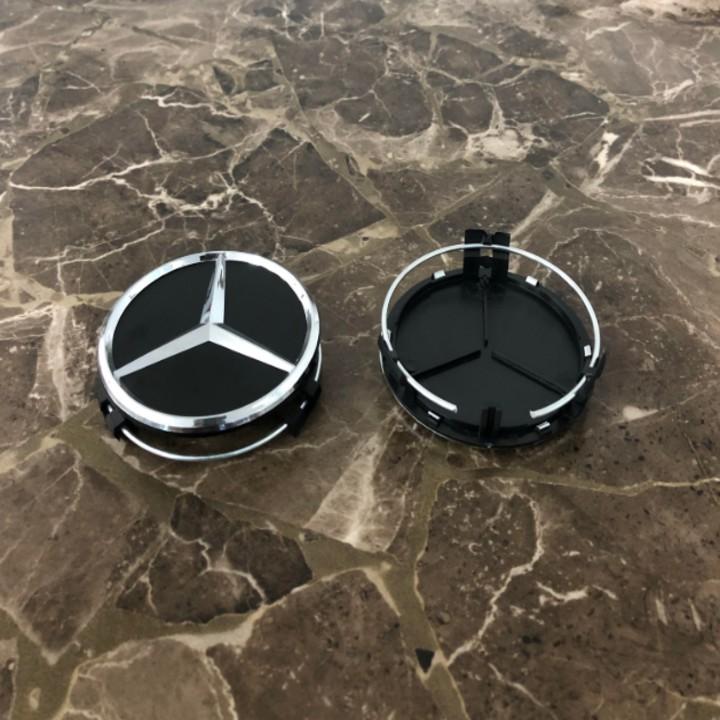 1 Chiếc Logo-Chụp Mâm Xe-Chụp Vành Xe-Ô Tô-Cao Cấp-Mercedes