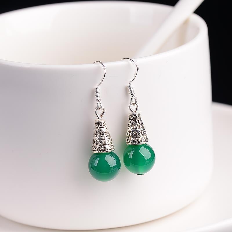 Combo Hoa tai Hạt châu, đính đá, Hoa Văn cổ, kèm hộp đựng cẩm Tú