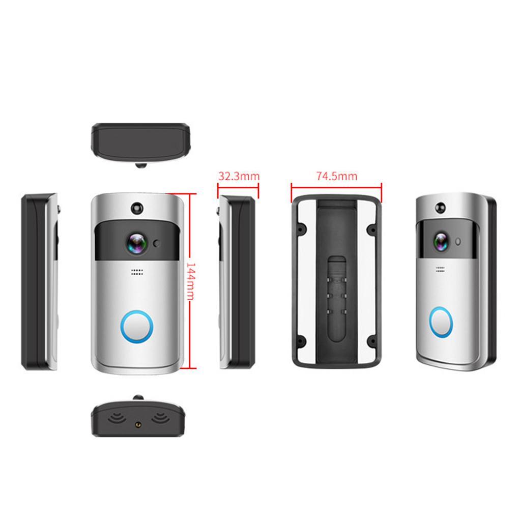 Smart Wireless Camera 1080P Video IR Bell