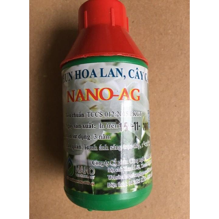 NANO AG XỊT PHUN HOA LAN,CÂY CẢNH 100ml