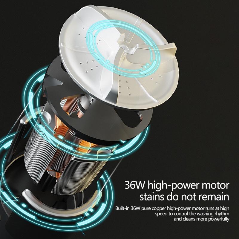 Máy Giặt Đồ Lót / Vớ Siêu Âm mini Gấp Gọn Mang Đi Du Lịch Tiện Lợi SJHY0316 MM