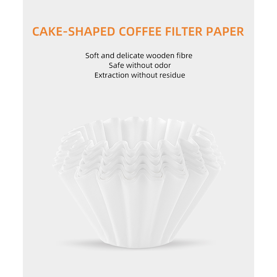 Giấy Lọc Cà Phê Hình Bánh Hộp 50 Cái MHW-3BOMBER | CAKE-SHAPED FILTER PAPER 50PCS