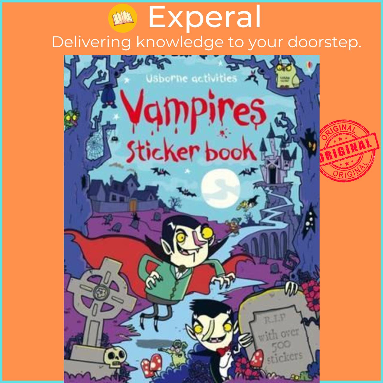 Sách - Vampires Sticker Book by Kirsteen Robson (UK edition, paperback)