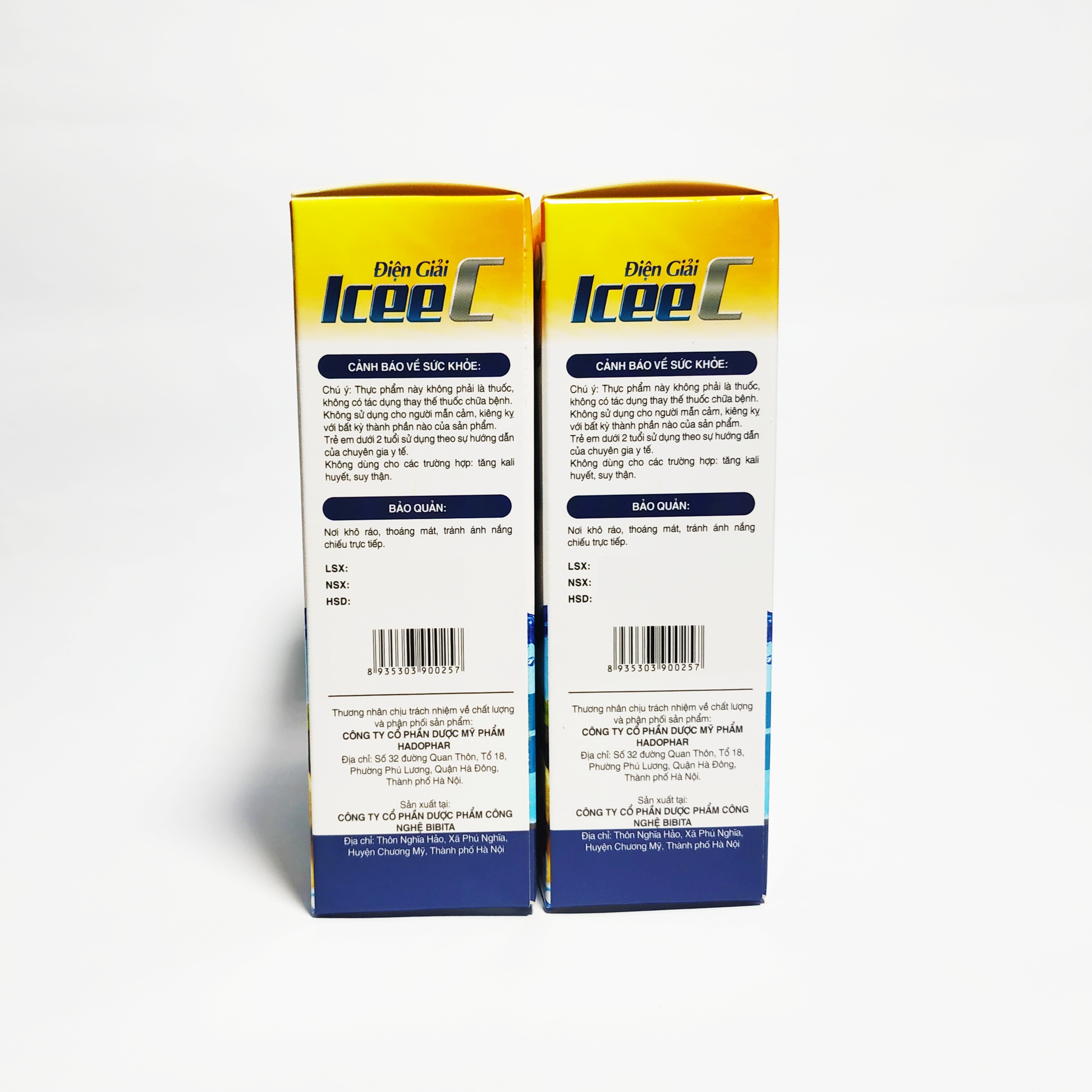 Hộp 5 Gói Bột Pha Nước Uống Và Bù Chất Điện Giải ICEE C Vị Chanh Leo - Mỗi Gói Pha 500Ml Nước