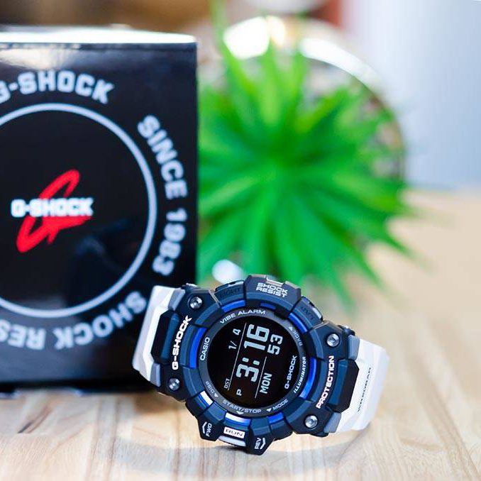 Đồng hồ nam dây nhựa Casio G-Shock chính hãng GBD-100-1A7DR (49mm)