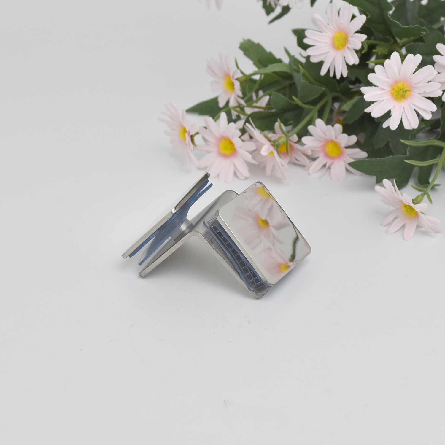 Kẹp định vị 90 độ kính - kính mặt gương inox 304 Hiwin FC-087