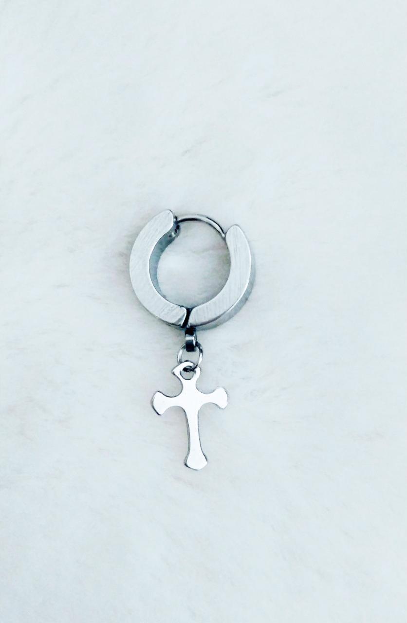 Bông tai nam Thánh giá mẫu mới