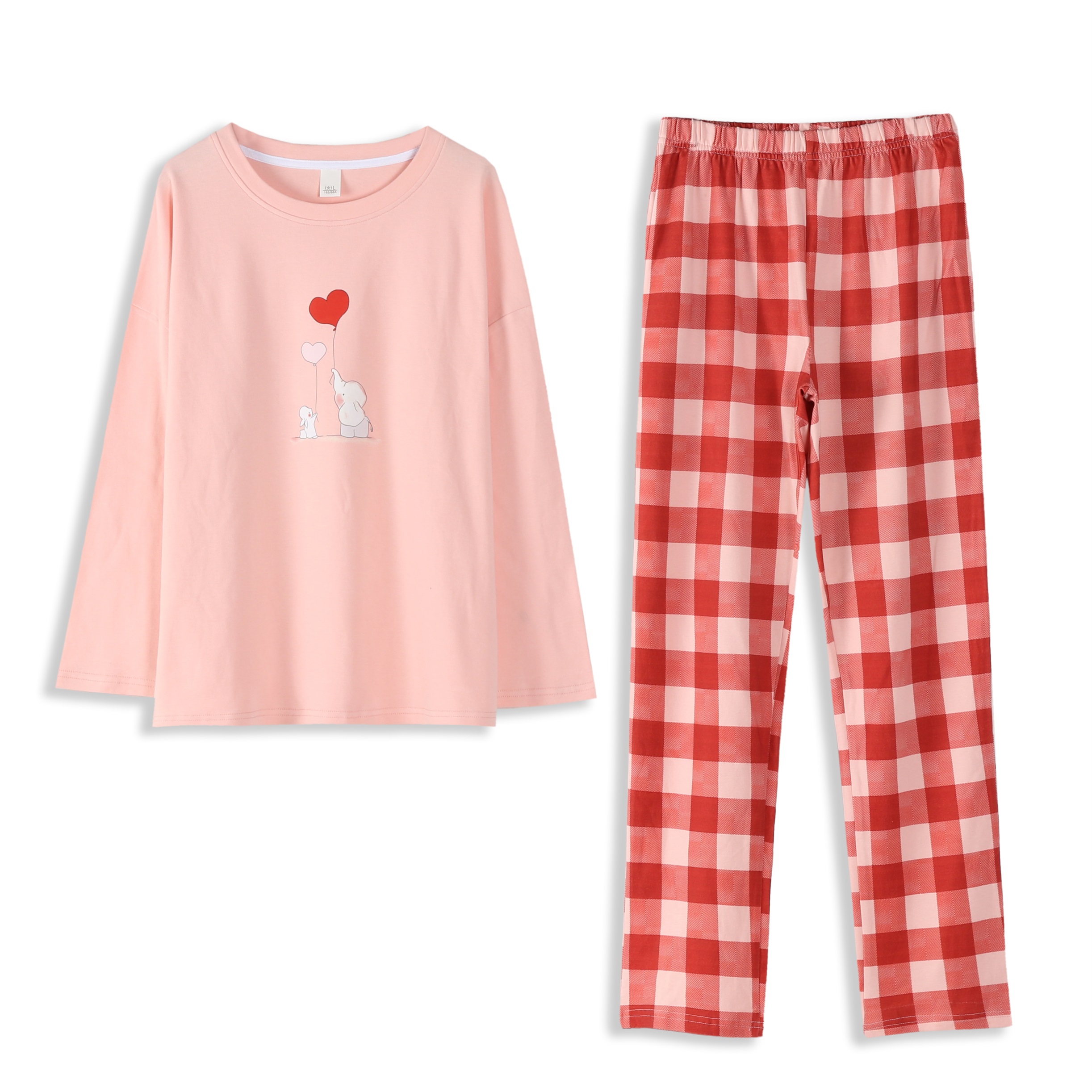 Trang phục thu đông nữ mặc nhà cotton dày dặn 8645