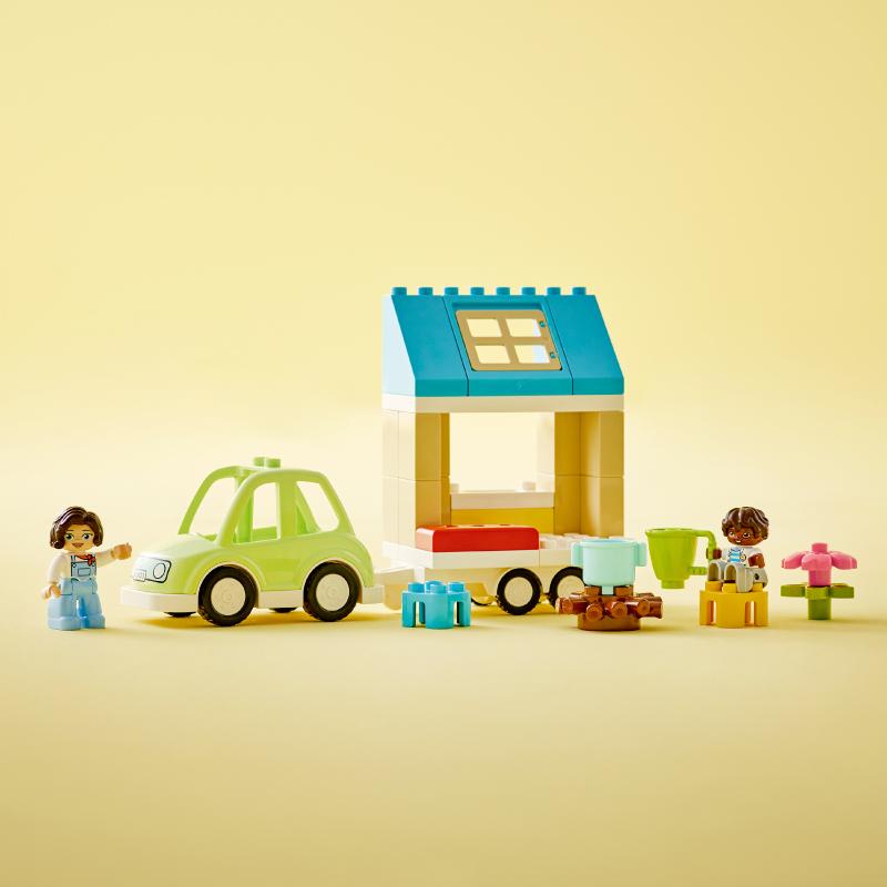 Đồ Chơi Lắp Ráp LEGO Duplo Ngôi Nhà Di Động Cho Gia Đình 10986