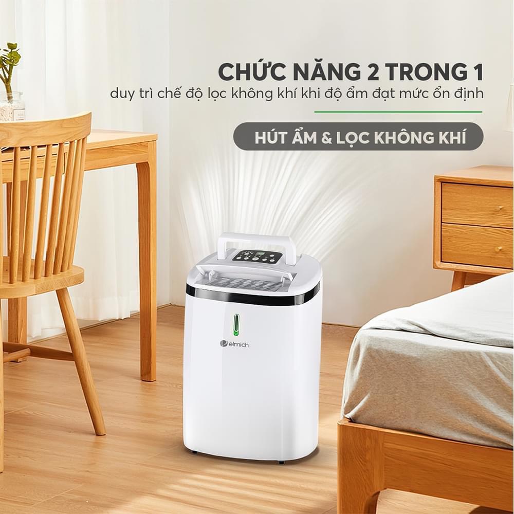 Máy hút ẩm không khí Elmich DE-3923 (20L) hàng chính hãng