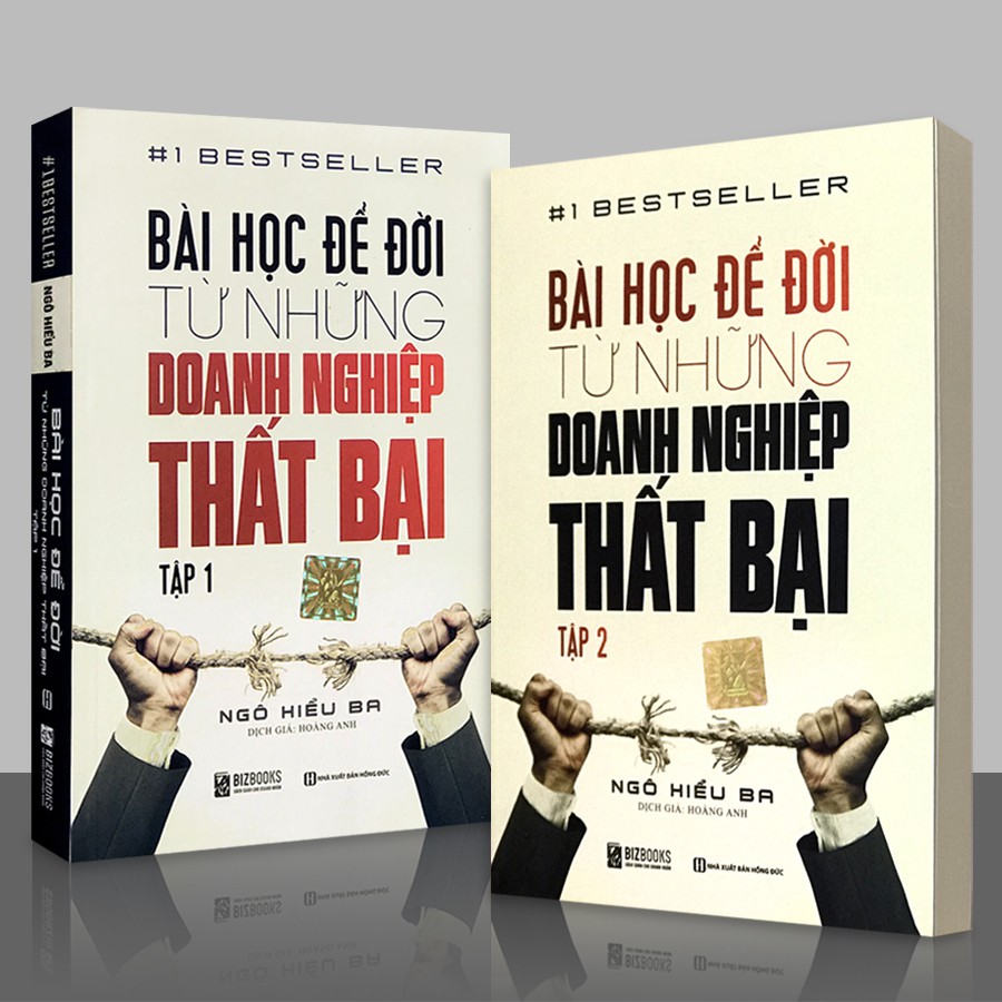 Combo Sách: Bài Học Để Đời Từ Những Doanh Nghiệp Thất Bại