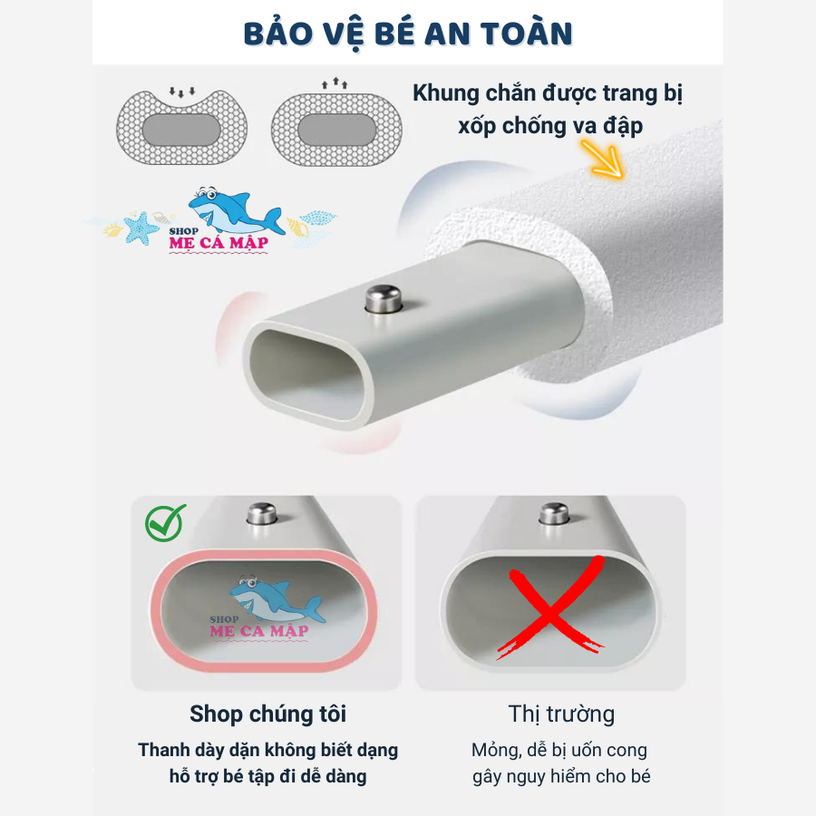 Thanh Chắn Giường Pakey SB2 Hàn Quốc Nâng Hạ 2 Bên, Chắn Giường Chịu Tải Tới 40kg, Phong Cách Sang Trọng, Dễ Tháo Lắp