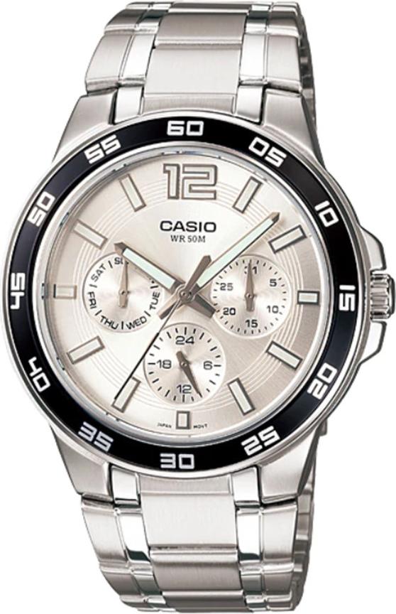 Đồng hồ nam dây kim loại Casio MTP-1300D-7A1VDF
