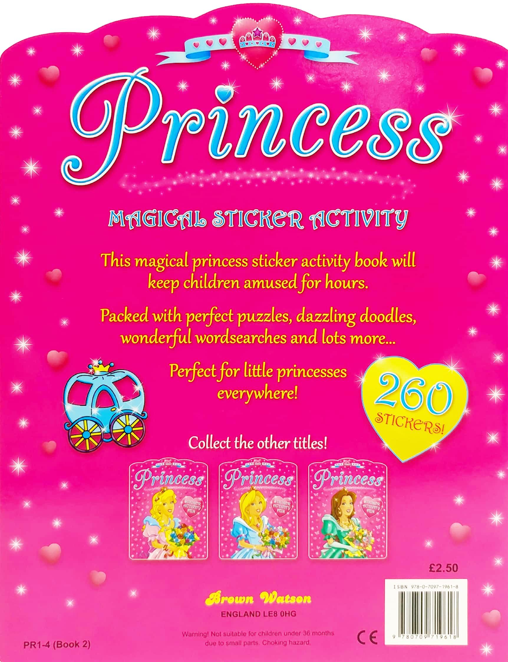Sách ngoại văn: Princess Sticker Activity Book 2
