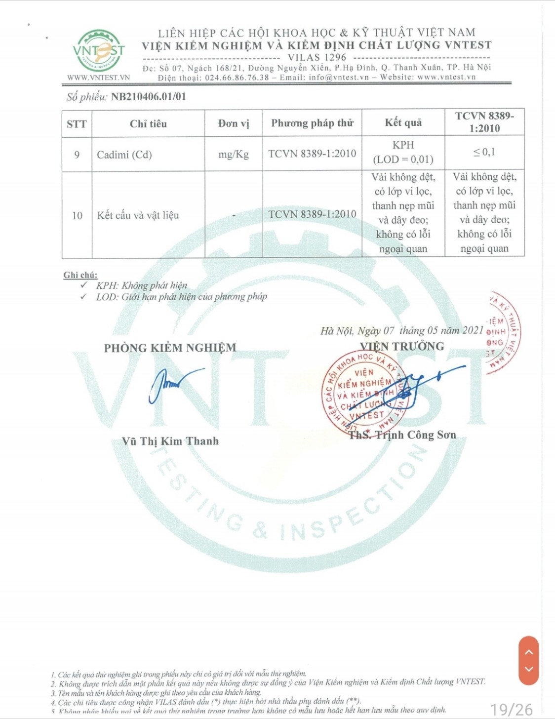 Hôp Khẩu trang kháng khuẩn BV3T ( 20 cái)