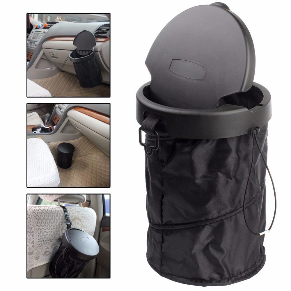 Mini Auto Hộp Đựng Rác Mini Cho Xe Hơi
