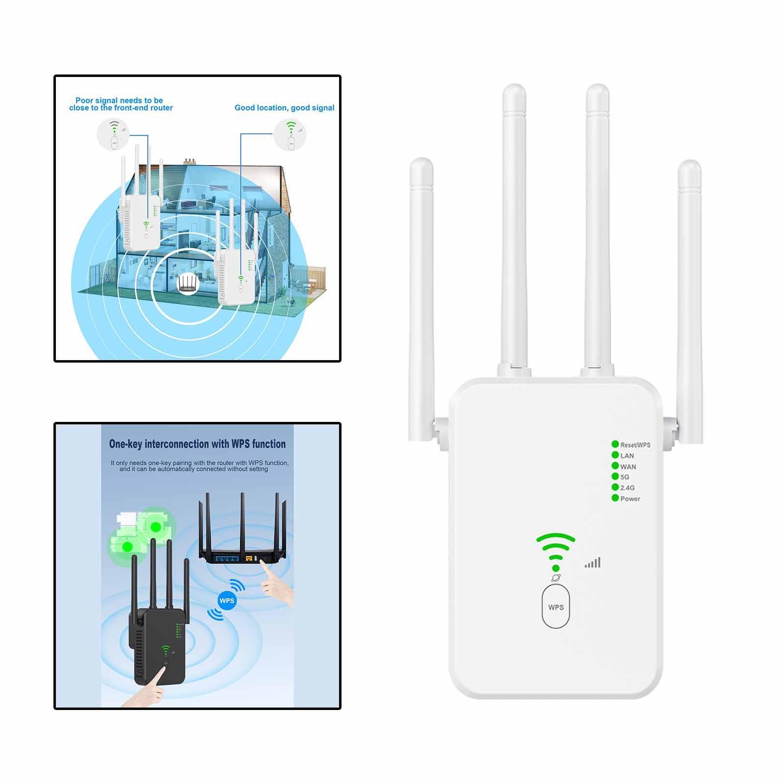 WiFi Amplifier WiFi  Wps Plug and Play Internet Extender EUR