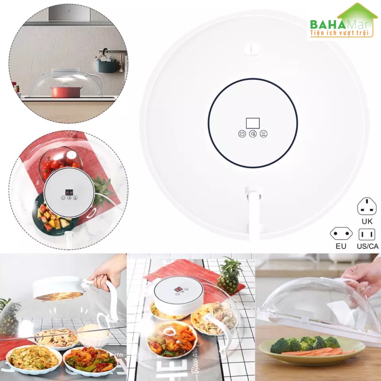 LỒNG BÀN THÔNG MINH CÁCH NHIỆT LÀM NÓNG, GIỮ ẤM THỨC ĂN 62cm "BAHAMAR" Giữ nóng thức ăn, rất hoàn hảo cho việc giữ ấm thức ăn nóng hổi và thơm ngon.