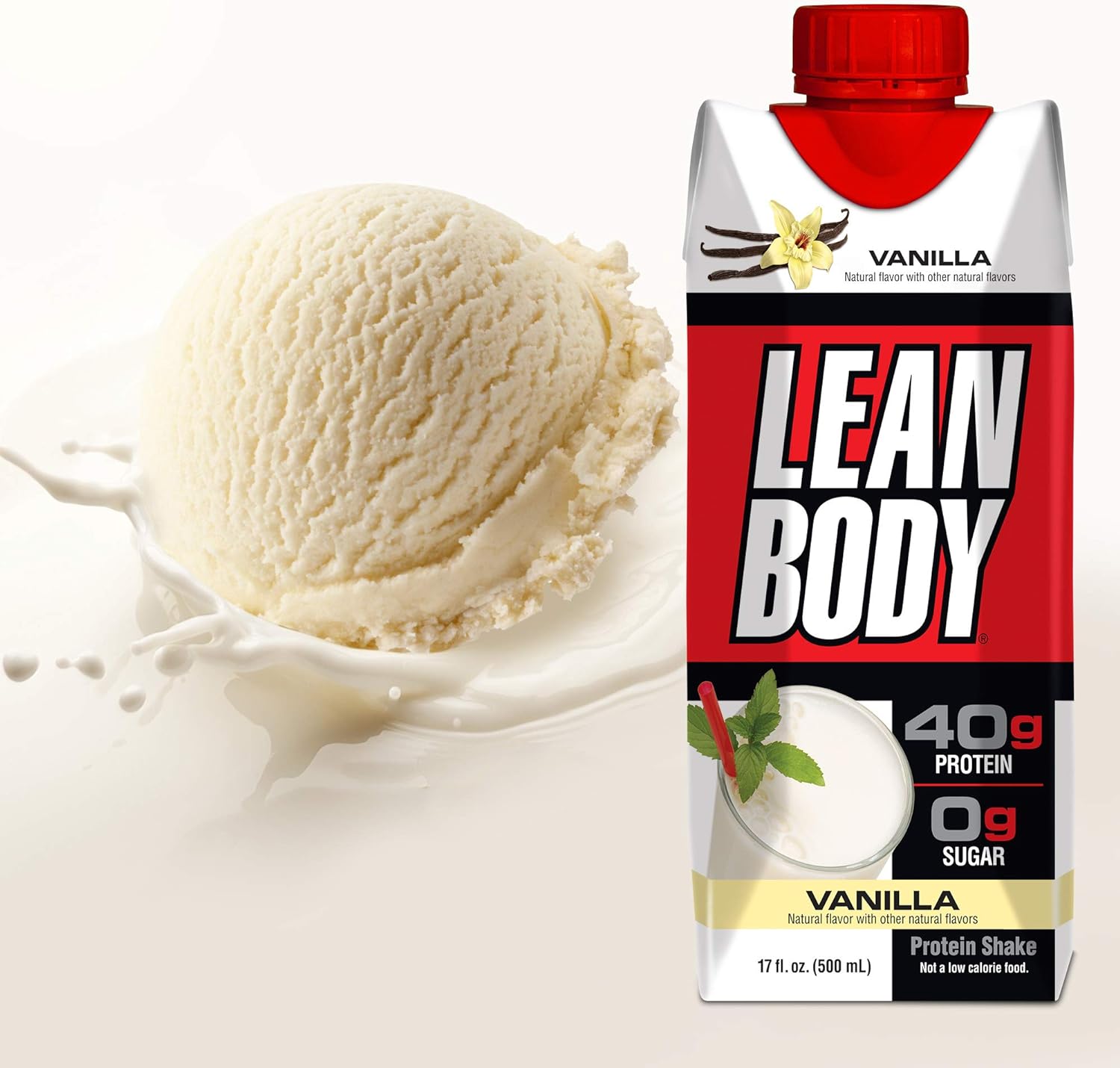 Labrada Lean Body RTD (500ml/Chai) Sữa Thay Thế Bữa Ăn Uống Liền, 40g Protein, 22 Loại Vitamin Và Khoáng Chất