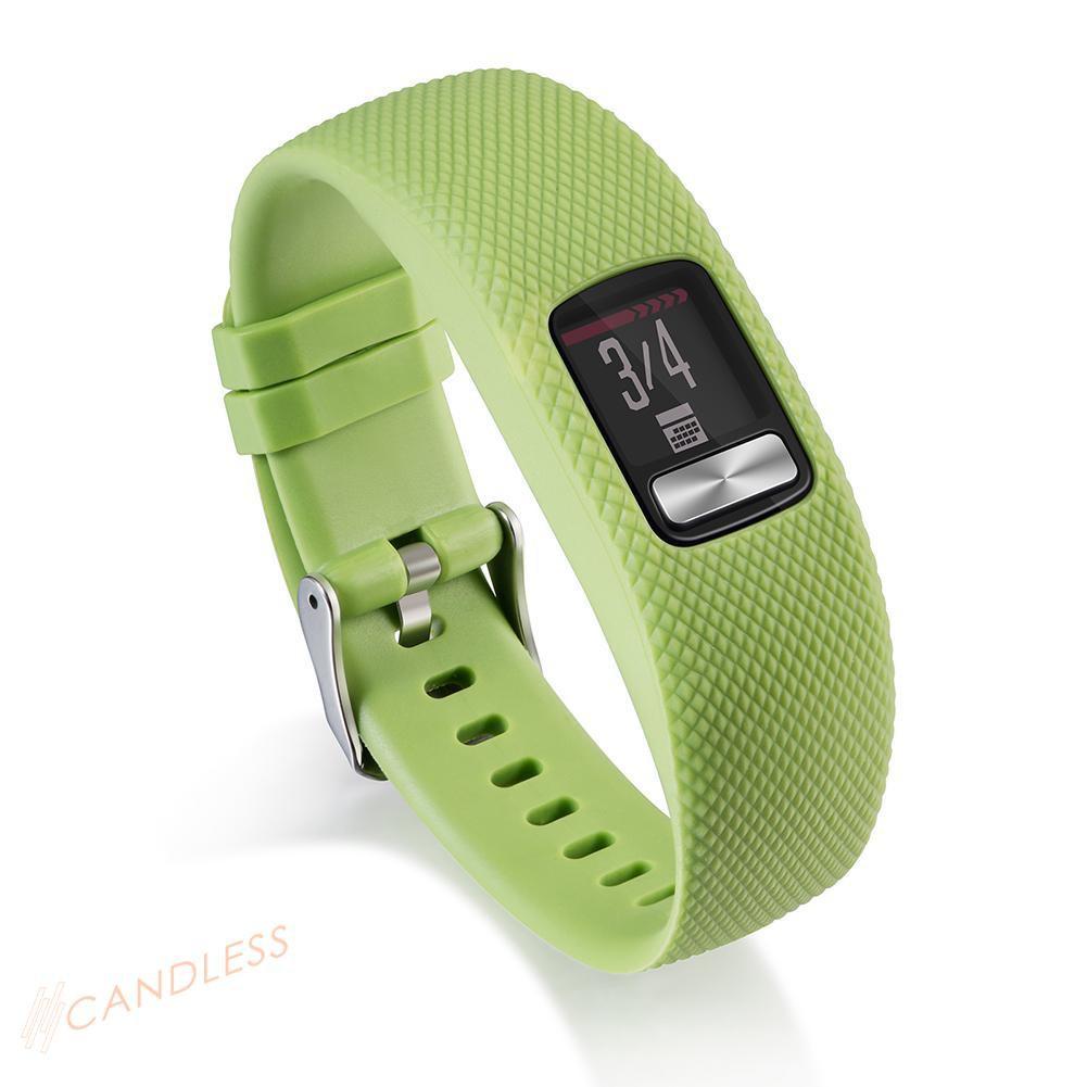 Dây Đeo Silicon Cho Đồng Hồ Thông Minh Garmin Vivofit 4