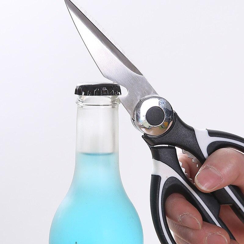 Stainless Steel Kitchen Scissors Multipurposes Shears Tool For Meat Vegetables Herb Scissors BBQ Multifunctional Kitchen Tools