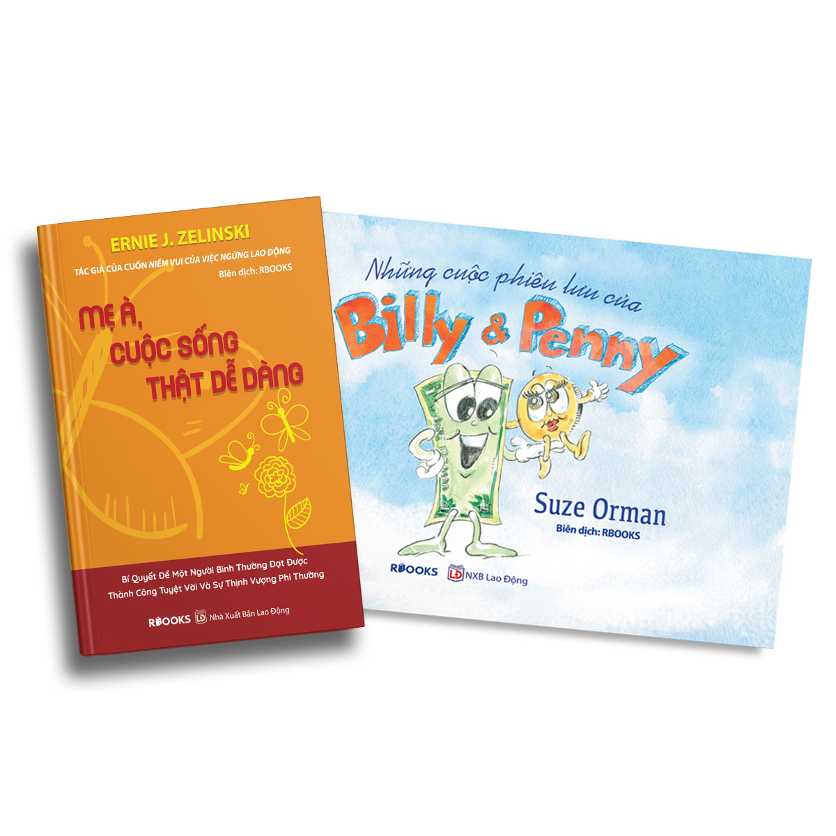 Bộ 2 Cuốn Sách: Mẹ À, Cuộc Sống Thật Dễ Dàng + Những Cuộc Phiêu Lưu Của Billy & Penny