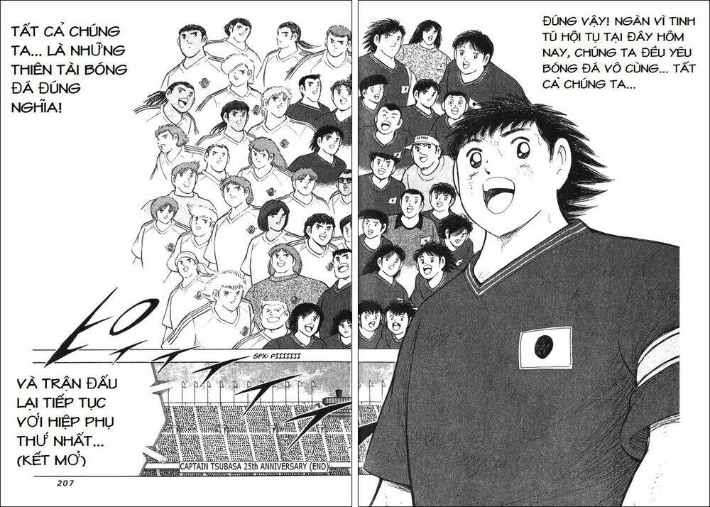 captain tsubasa: all stars games (25th anniversary) - trận đấu trong mơ chapter 5 17