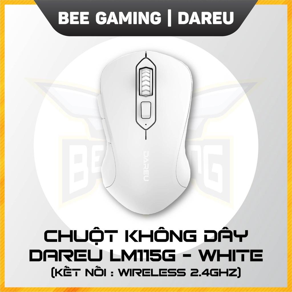 Chuột không dây chính hãng  DAREU - LM115 (Multi Color / Bluetooth / Wireless 2.4Ghz