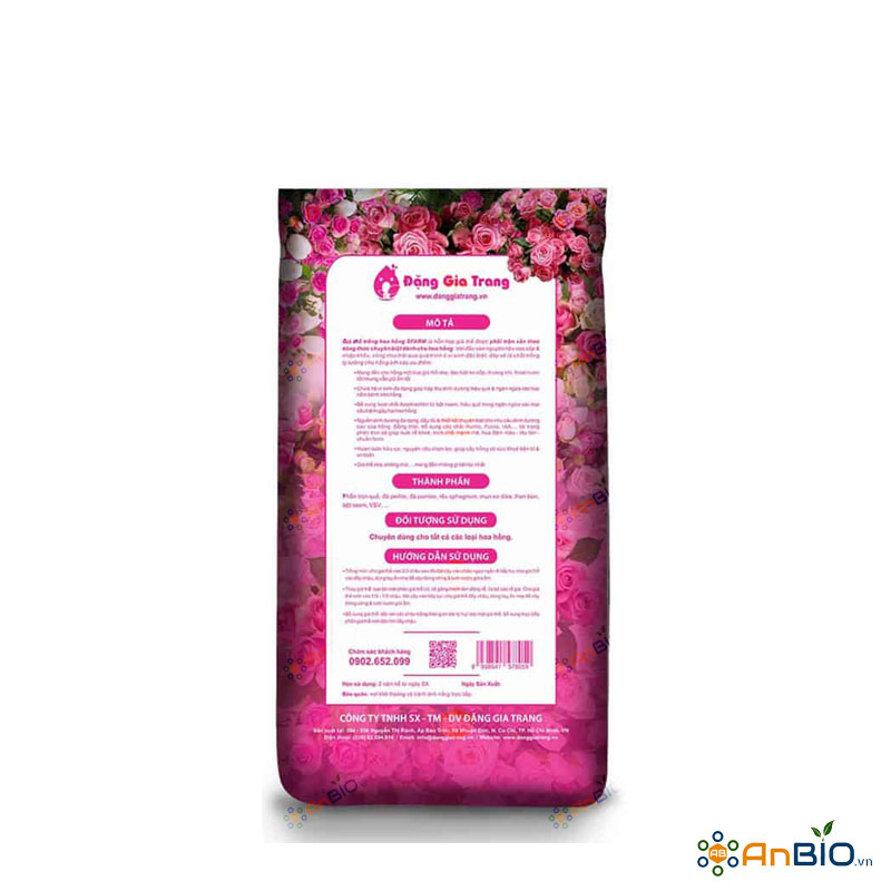 Giá thể trồng hoa hồng Sfarm - Bao 20L