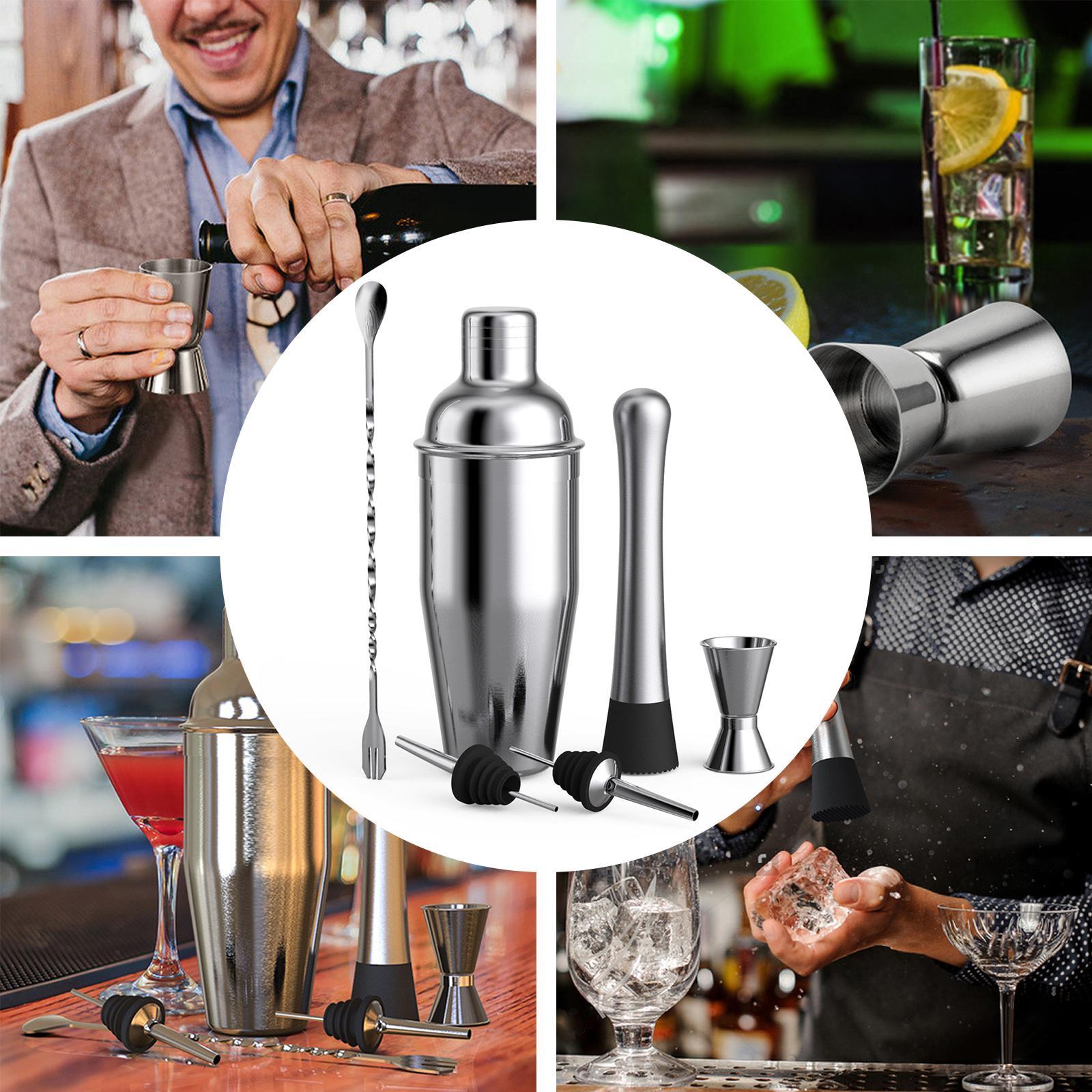 Pro Cocktail Shaker Mixer Accessories Crafts Bartender Spoon for Martini