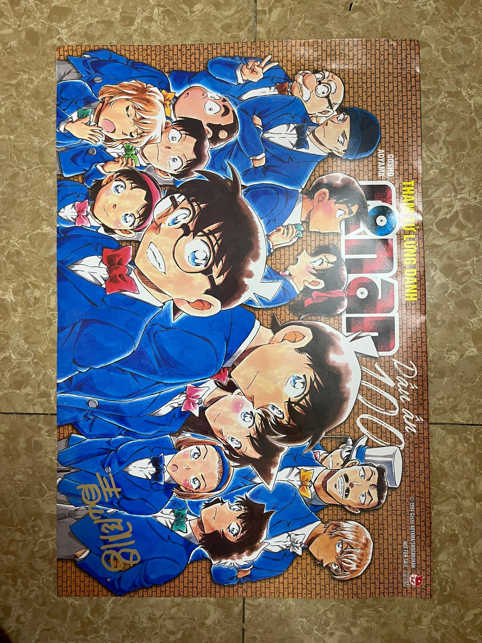Poster Thám tử lừng danh Conan Off - Dấu ấn 100 - Fes Aniani #2 - NXB Kim Đồng