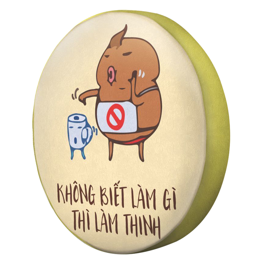 Gối tròn không biết làm gì thì làm thinh - GOFU408