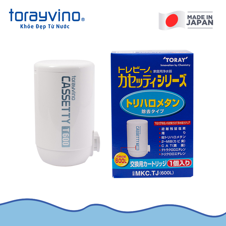 Bộ lọc thay thế cho máy lọc nước Torayvino Nhật Bản ( nhiều loại lựa chọn