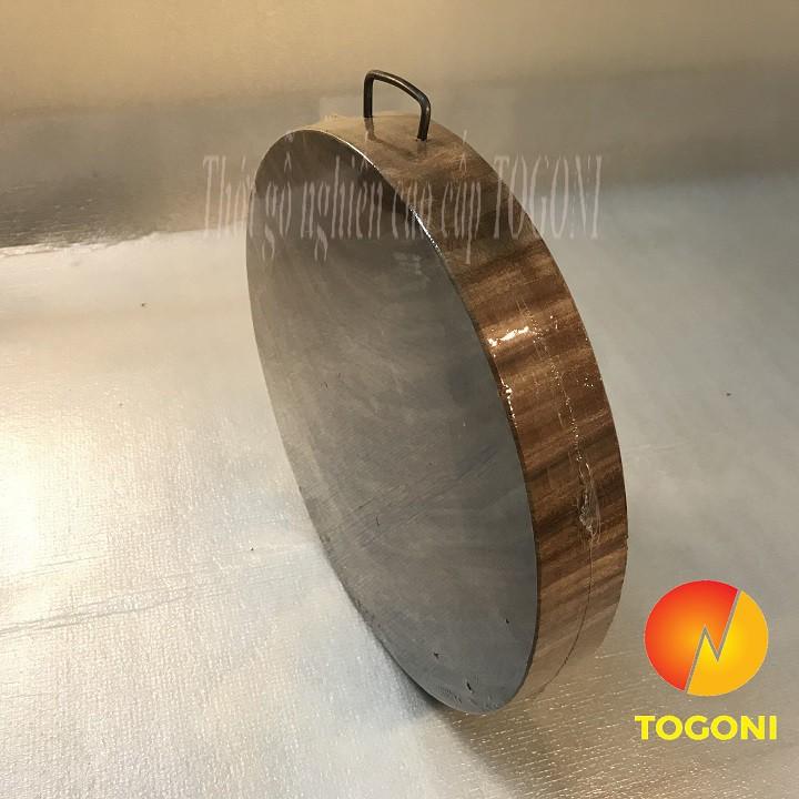 THỚT GỖ NGHIẾN 30cm Togoni cao cấp- Không tâm dùng để thái + chặt